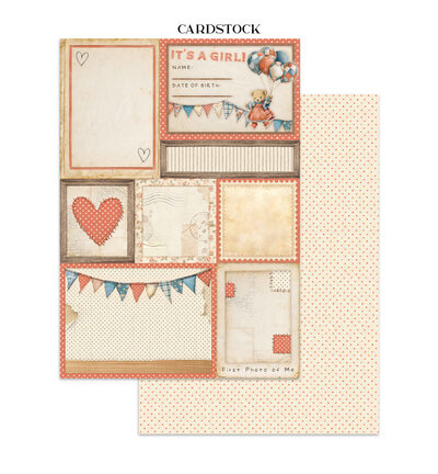 SBJK12 - Stamperia - Junk journal - Baby - Junk Journals - Detail 11