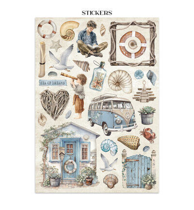 SBJK13 - Stamperia - Junk journal - Silent Sea - Junk Journals - Detail 2