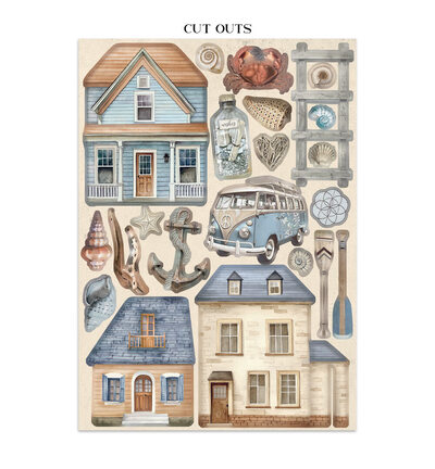 SBJK13 - Stamperia - Junk journal - Silent Sea - Junk Journals - Detail 6