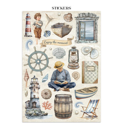 SBJK13 - Stamperia - Junk journal - Silent Sea - Junk Journals - Detail 14