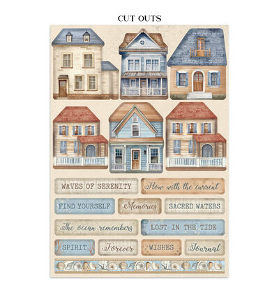 SBJK13 - Stamperia - Junk journal - Silent Sea - Junk Journals - Detail 15