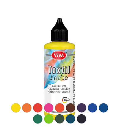 133020010 - ViVa Decor - Gelb /jaune - Peinture textile 90 ml - Detail 1