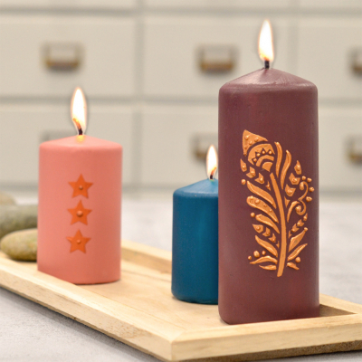 318080001 - ViVa Decor - Noir - Candle Wachs-Pen - Detail 1