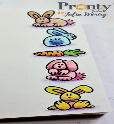 494.904.027 - Julia Woning - Foam stamp Bunnies - Aniumaux - Detail 1