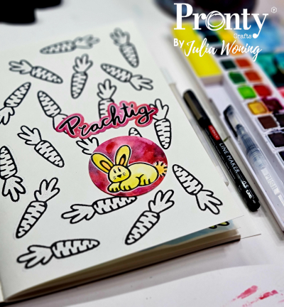 494.904.027 - Julia Woning - Foam stamp Bunnies - Aniumaux - Detail 2