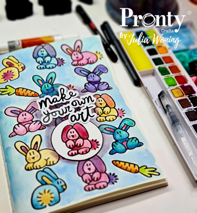 494.904.027 - Julia Woning - Foam stamp Bunnies - Aniumaux - Detail 3