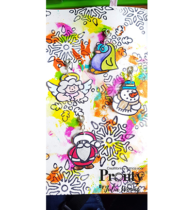 494.904.024 - Julia Woning - Foam stamp Winter Mini's - De noël - Detail 2