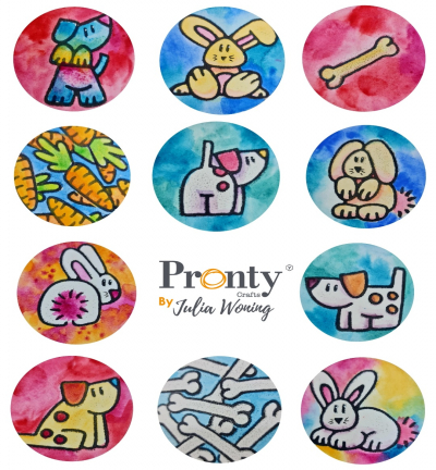 494.904.027 - Julia Woning - Foam stamp Bunnies - Aniumaux - Detail 6