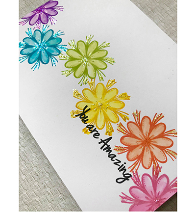 DS-ME-1001 - Julie Hickey - Smile Often - Fleurs - Detail 5 DS-ME-1001 - Julie Hickey - Smile Often - Fleurs - Detail 5