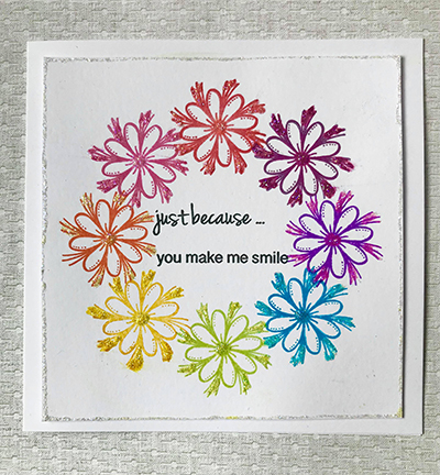 DS-ME-1001 - Julie Hickey - Smile Often - Fleurs - Detail 6 DS-ME-1001 - Julie Hickey - Smile Often - Fleurs - Detail 6