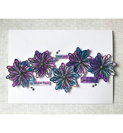 DS-ME-1001 - Julie Hickey - Smile Often - Fleurs - Detail 11 DS-ME-1001 - Julie Hickey - Smile Often - Fleurs - Detail 11