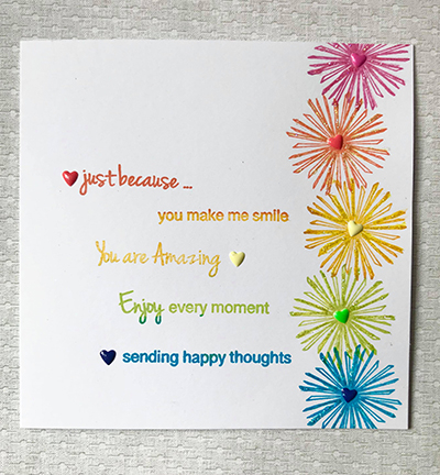 DS-ME-1001 - Julie Hickey - Smile Often - Fleurs - Detail 12 DS-ME-1001 - Julie Hickey - Smile Often - Fleurs - Detail 12