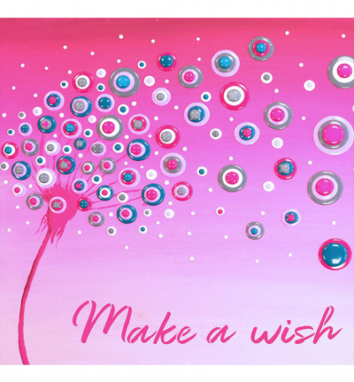 902206700 - ViVa Decor - Blob Paint, Universal-Schablone, Pusteblume - Blob Paint 90 ml - Detail 1