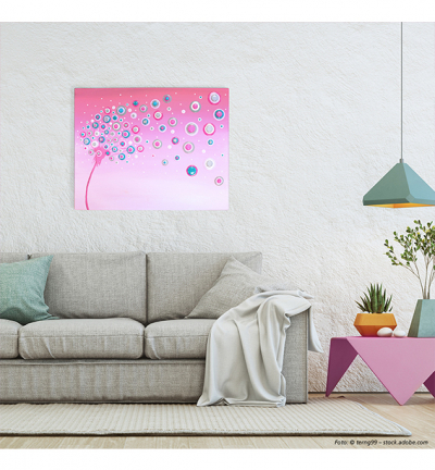 902206700 - ViVa Decor - Blob Paint, Universal-Schablone, Pusteblume - Blob Paint 90 ml - Detail 2