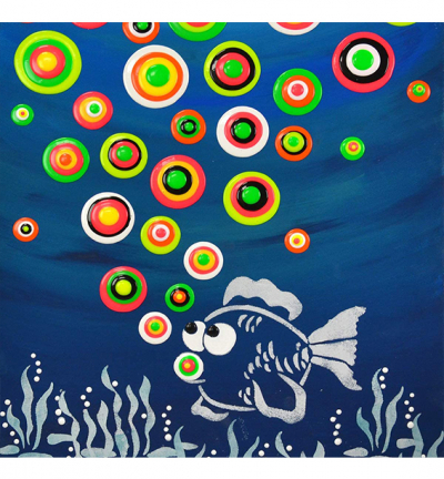 902207000 - ViVa Decor - Blob Paint, Universal-Schablone, Fisch - Blob Paint 90 ml - Detail 2