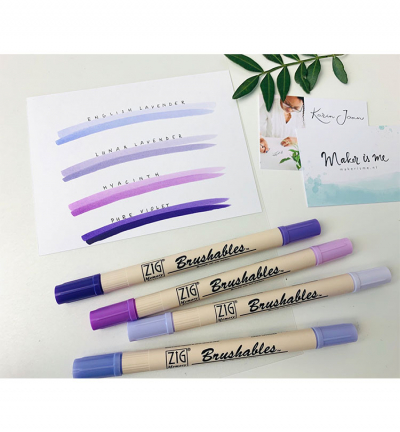 MS-7700/4VPU - Kuretake / ZIG - Zig Brushables Purple 4 colors set - Sets Brushables - Detail 1 MS-7700/4VPU - Kuretake / ZIG - Zig Brushables Purple 4 colors set - Sets Brushables - Detail 1