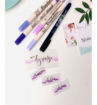 MS-7700/4VPU - Kuretake / ZIG - Zig Brushables Purple 4 colors set - Sets Brushables - Detail 2 MS-7700/4VPU - Kuretake / ZIG - Zig Brushables Purple 4 colors set - Sets Brushables - Detail 2