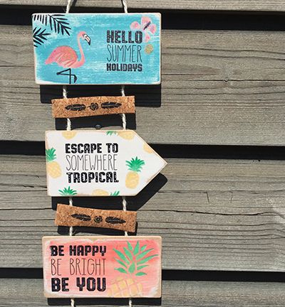 Collage – Tropical - Collage - Tropical Escape - Plantes - Detail 3