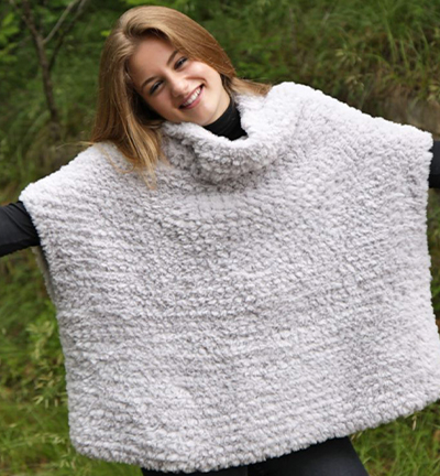 108065-11 - Stafil - Laine Cuddly, Moucheté Noir/Blanc - Cuddly - Detail 1