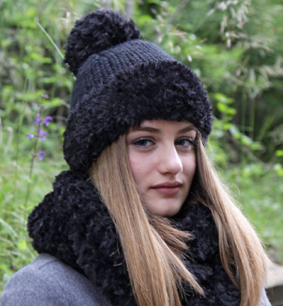 108065-11 - Stafil - Laine Cuddly, Moucheté Noir/Blanc - Cuddly - Detail 6