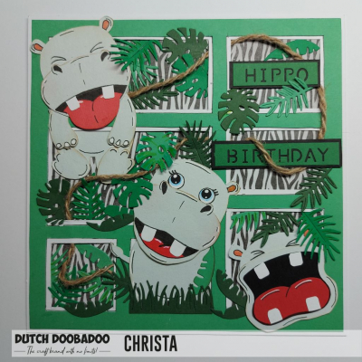 470.784.240 - Dutch DooBaDoo - Card Art patchwork square - Tags & specialites - Detail 1 470.784.240 - Dutch DooBaDoo - Card Art patchwork square - Tags & specialites - Detail 1