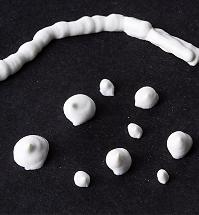 117510010 - ViVa Decor - 3-D-Tuben-Schnee White - Viva - Detail 2 117510010 - ViVa Decor - 3-D-Tuben-Schnee White - Viva - Detail 2