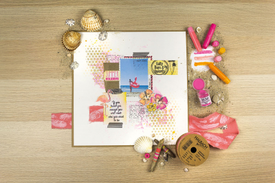 Collage – Tropical - Collage - Tropical Escape - Plantes - Detail 10