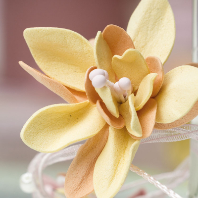 25.4179 - Leane Creatief - Mustard - Mousse, Feuilles assorties - Detail 2