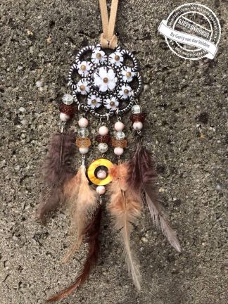 12415-0049 - Hobby Crafting Fun - Brown - Dream Catcher - Detail 1