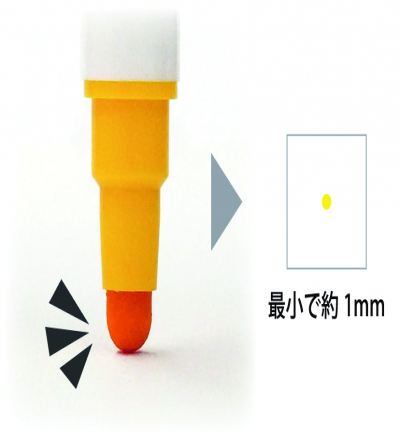 TC-6100/402 - Kuretake / ZIG - (402)Kiwi - Clean Color Dot - Detail 4