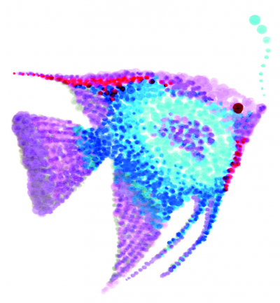 TC-6100/402 - Kuretake / ZIG - (402)Kiwi - Clean Color Dot - Detail 6