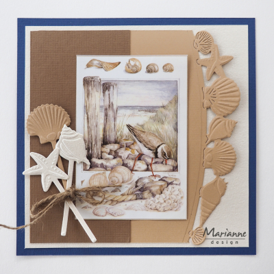 LR0602 - Marianne Design - Sea shells pins - Mer / plage - Detail 2