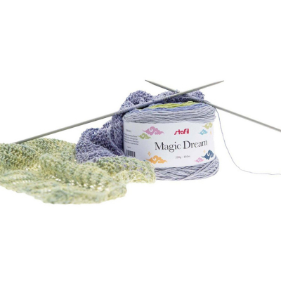 108058-01 - Stafil - Magic Dream Yarn, Red/green/yellow/turquoise - Magic Dream - Detail 2