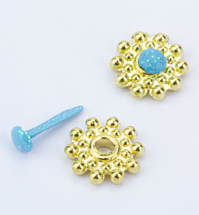 FLP-SP-004 - Nellie's Choice - Floral Spacers -  silver  nr. 4 - Floral Spacers - Detail 2