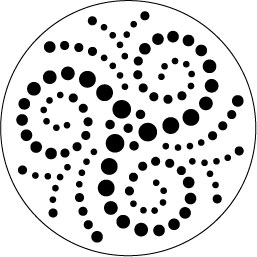 900279200 - ViVa Decor - Gleichgewicht der Sinne - Zen Pen - Pochoirs - Detail 1