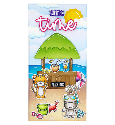 SL-SS-SCD46 - StudioLight - Swimming fun Sweet Stories nr.46 - Animaux - Detail 2