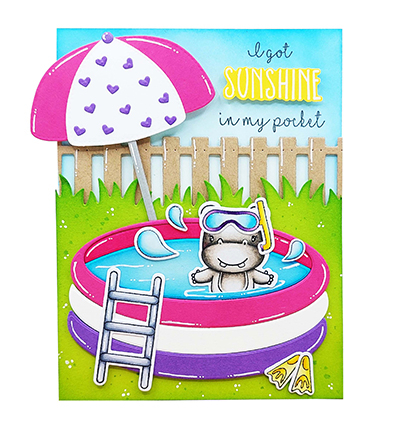 SL-SS-SCD46 - StudioLight - Swimming fun Sweet Stories nr.46 - Animaux - Detail 3