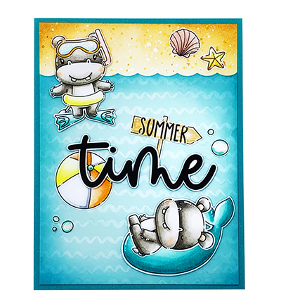 SL-SS-SCD46 - StudioLight - Swimming fun Sweet Stories nr.46 - Animaux - Detail 5