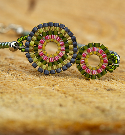 12450-5004 - Hobby Crafting Fun - Hand beaded ornament - Hand beaded ornament - Detail 1