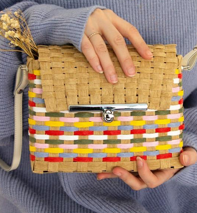 119610-06 - Stafil - Khaki Green - Kamihimo Band - Detail 2