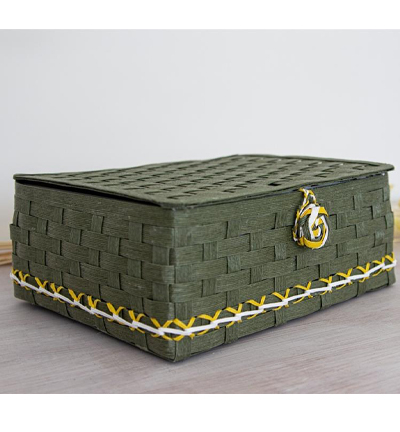 119610-04 - Stafil - Light Blue - Kamihimo Band - Detail 3