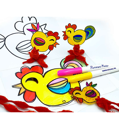 COLKPWT25 - Collall - Krimpie Magic Plastic Blanc - 25pcs - Krimpie & transferts - Detail 3 COLKPWT25 - Collall - Krimpie Magic Plastic Blanc - 25pcs - Krimpie & transferts - Detail 3
