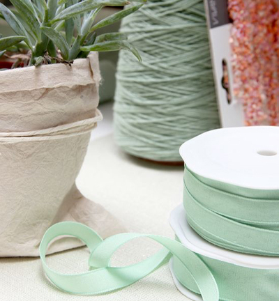 2015.0312.60 - Vivant - Texture Ribbon, Nile/Light Olive - Texture Ribbon - Detail 3