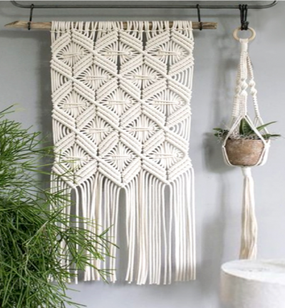 1059.5005.70 - Vivant - Macrame Cotton Cord, Ecru - Macrame - Detail 1