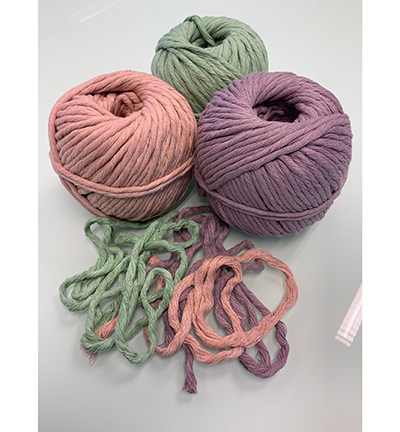 1059.5005.60 - Vivant - Fil Coton Macramé, Menthe - Macrame - Detail 1