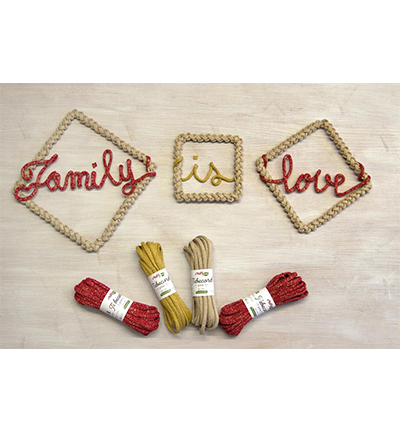 108089-01 - Stafil - Tubecord Glitter, White - Tubecord Glitter - Detail 2