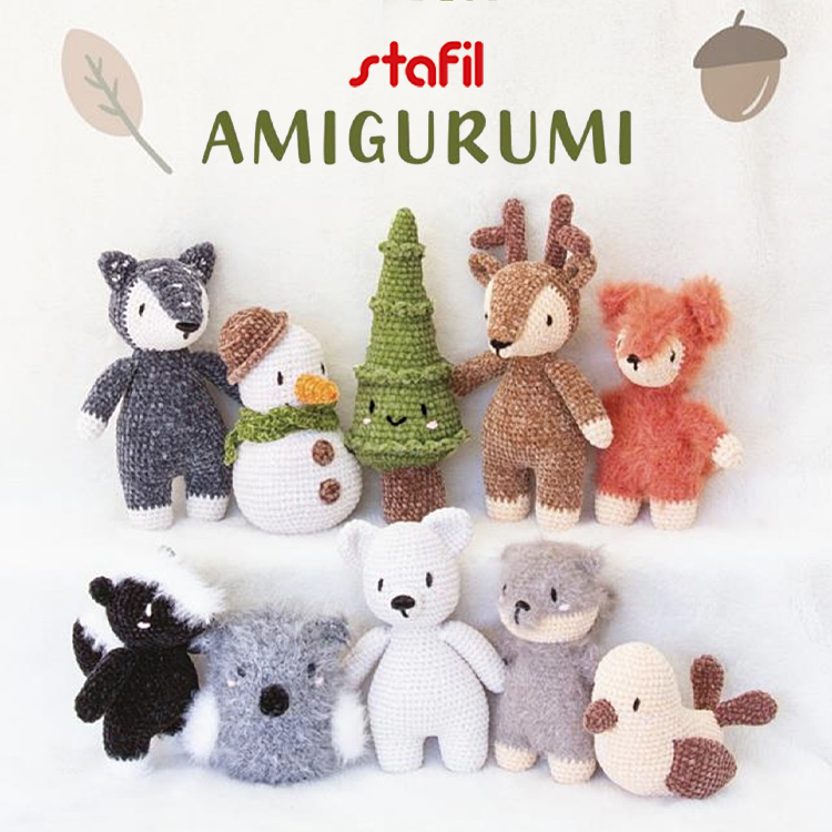 Stafil Sets Amigurumi Velvie/Fluffy de Stafil