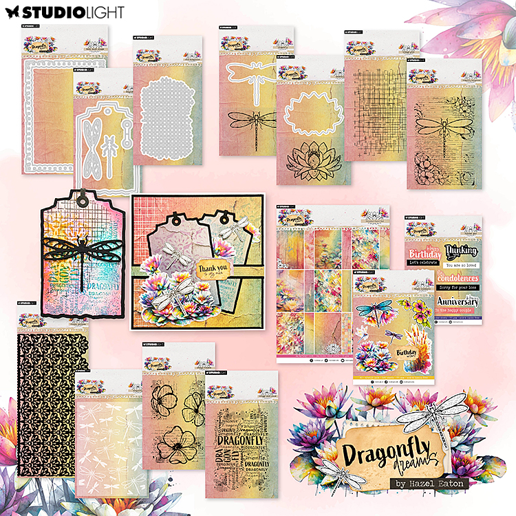 Sale,StudioLight SALE! La collection 'Dragonfly Dreams' par Hazel Eaton de StudioLight