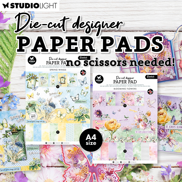 StudioLight Blocs papiers pré-découpés 'Essentials' de StudioLight