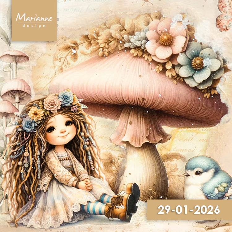 Marianne Design Collection Février de Marianne Design - Retardée ! Livraison le 29 janvier.